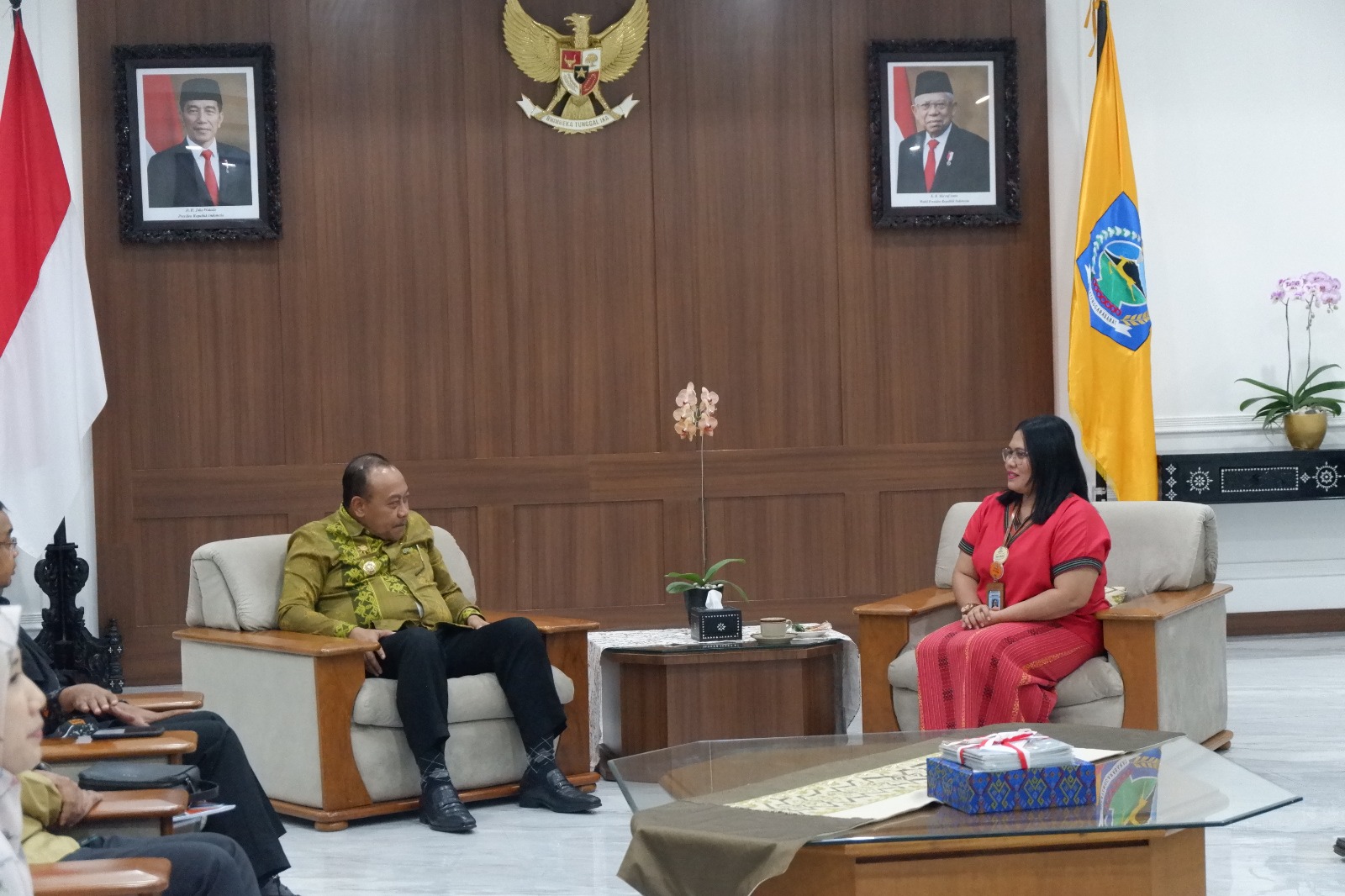 Penguatan Program Prioritas Badan Pengembangan dan Pembinaan Bahasa melalui Audiensi dengan Penjabat Gubernur NTB