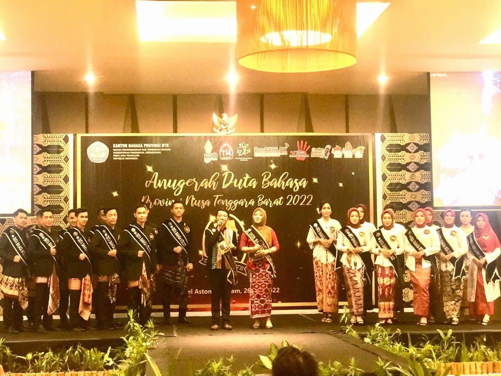 Kantor Bahasa Provinsi NTB Menggelar Pemilihan Duta Bahasa Provinsi NTB Tahun 2022