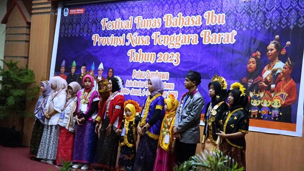 Forum Apresiasi melalui Festival Tunas Bahasa Ibu di Pulau Sumbawa