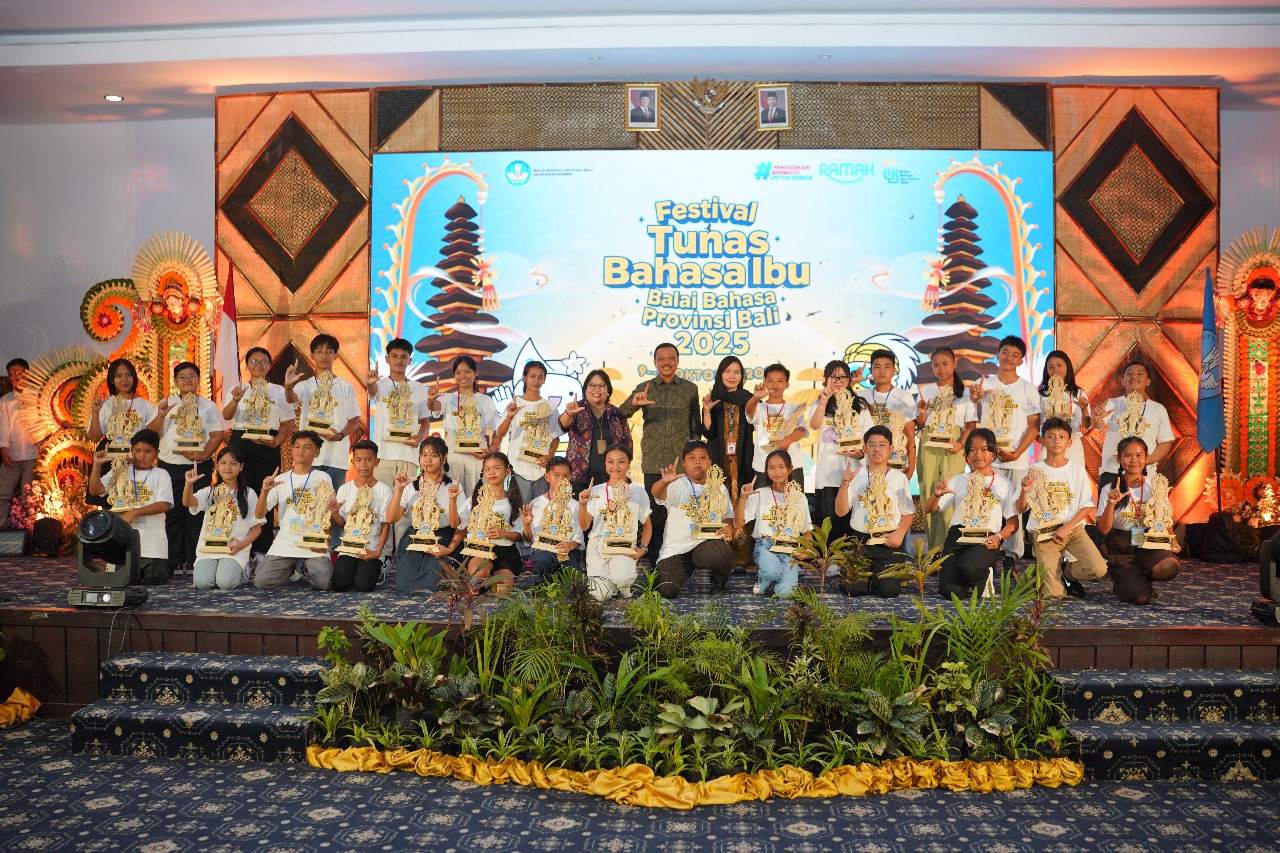 Festival Tunas Bahasa Ibu Tingkat Provinsi Bali Tahun 2025:  Puncak Sinergi dalam Pelestarian Bahasa Bali