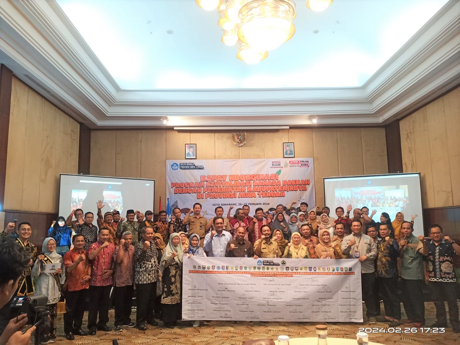 Pemerintah Provinsi Jawa Tengah Mendukung Revitalisasi Bahasa Daerah