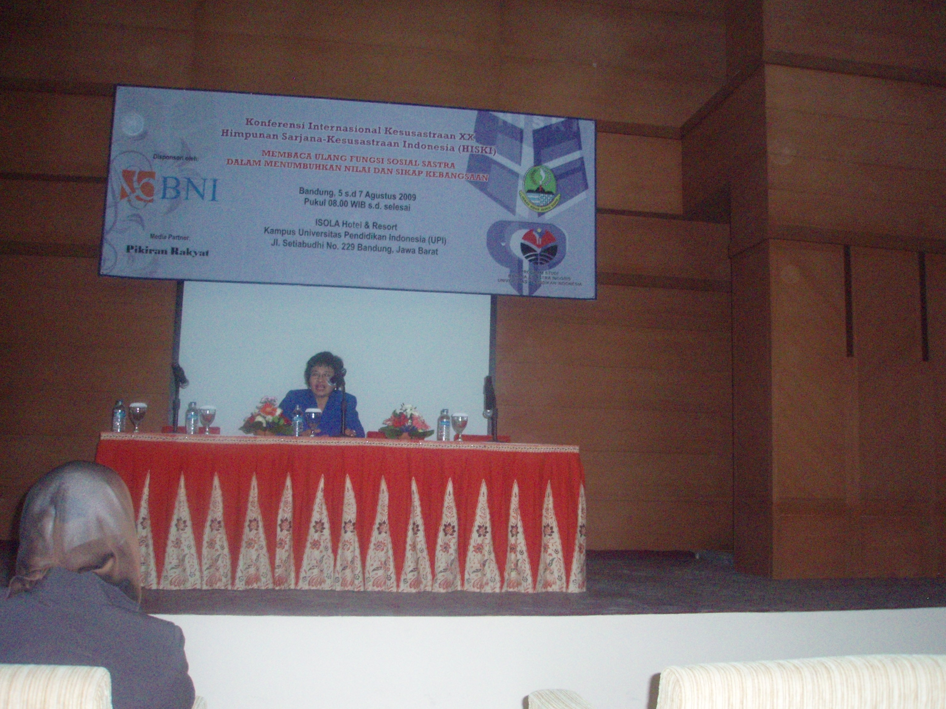 Konferensi Internasional XX HISKI, Bandung 2009