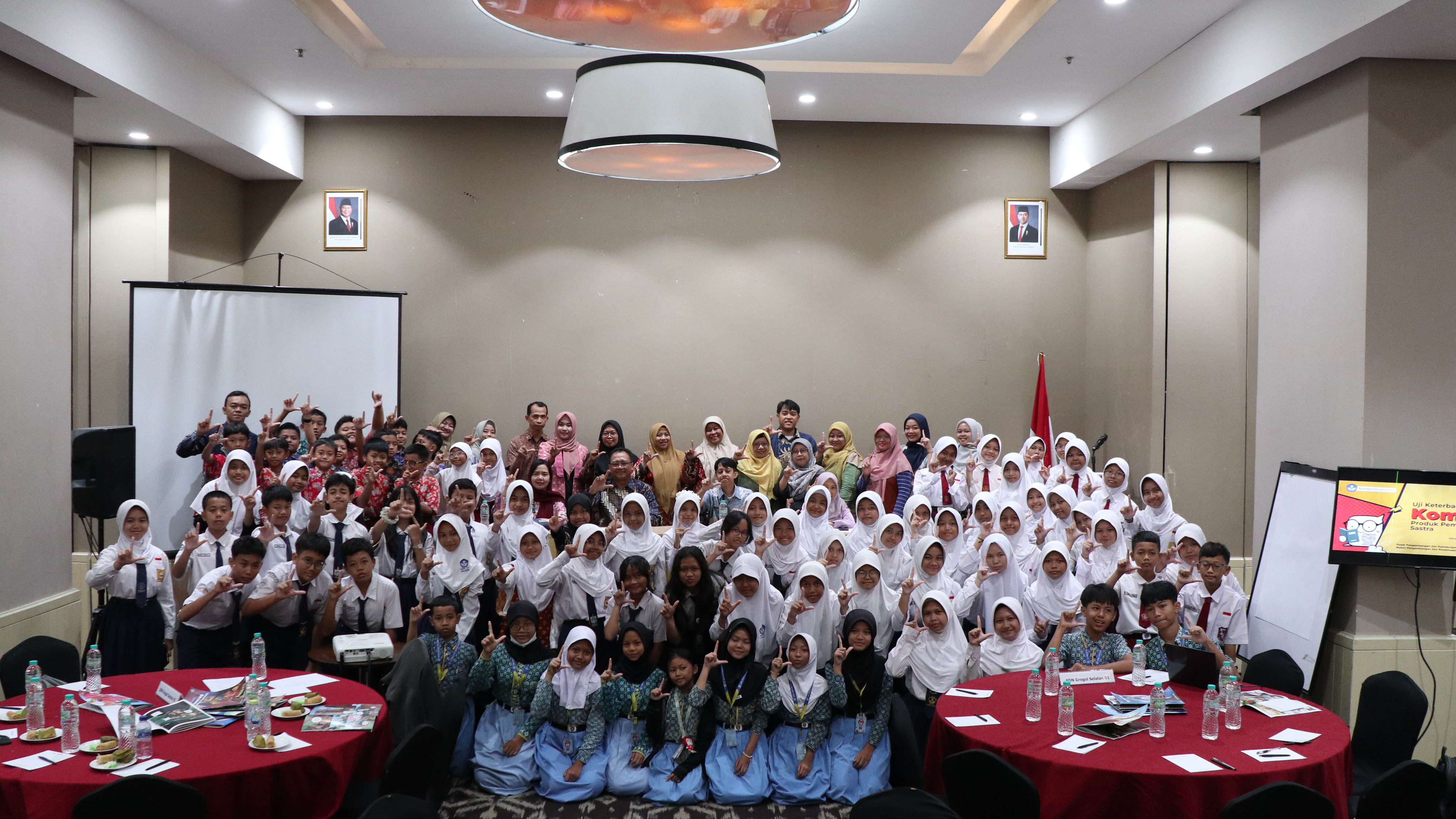 Uji Keterbacaan Komik Pemodernan Sastra Libatkan Ratusan Siswa di Jakarta