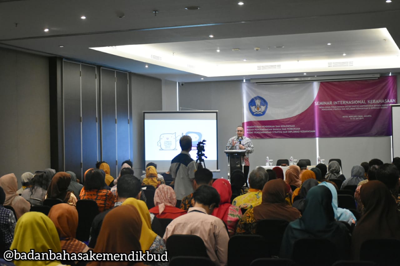 Badan Bahasa dan Perbukuan Gelar Seminar Internasional Kebahasaan