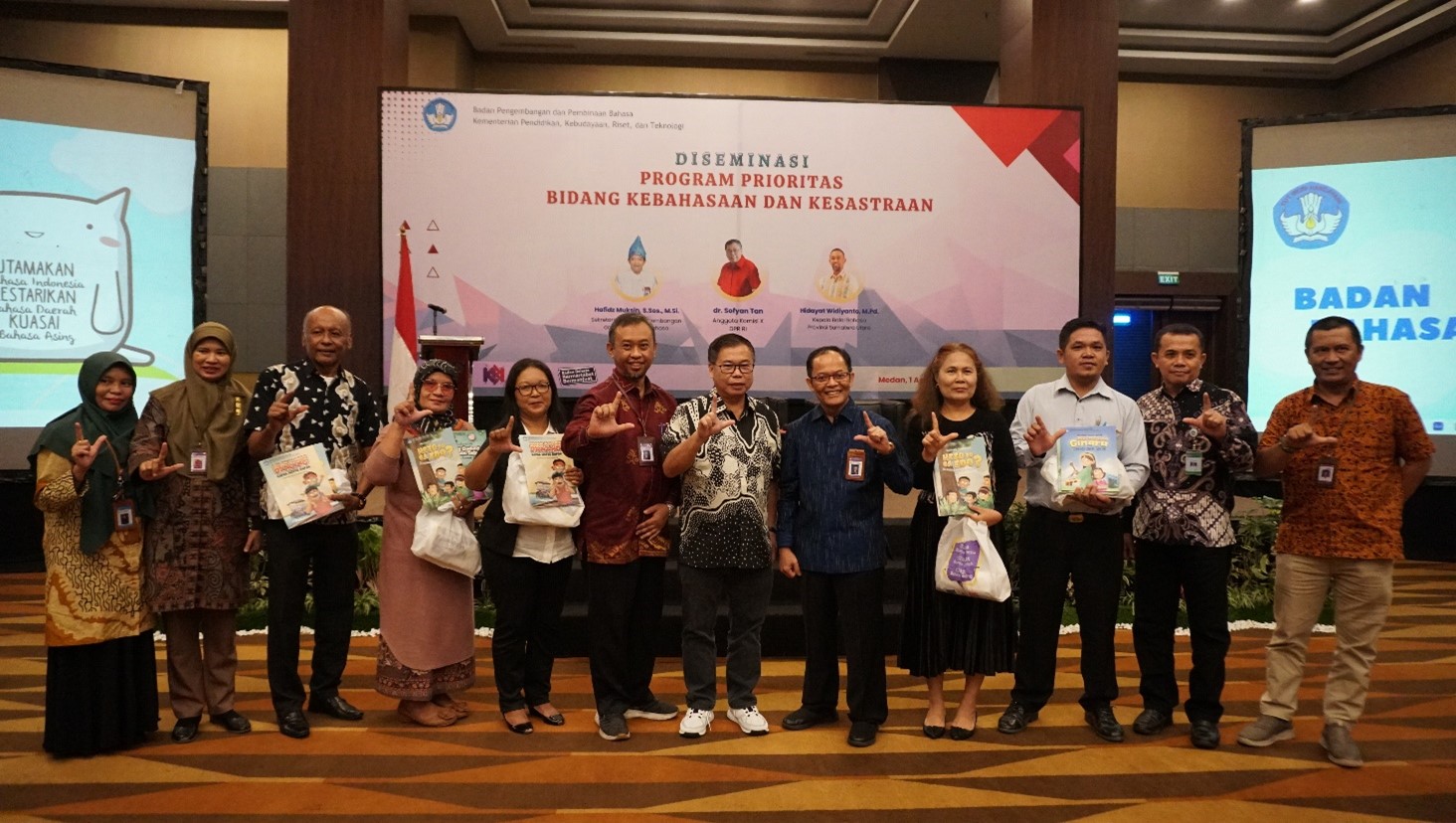 Apresiasi Komisi X DPR-RI terhadap Program Prioritas Bidang Kebahasaan dan Kesastraan