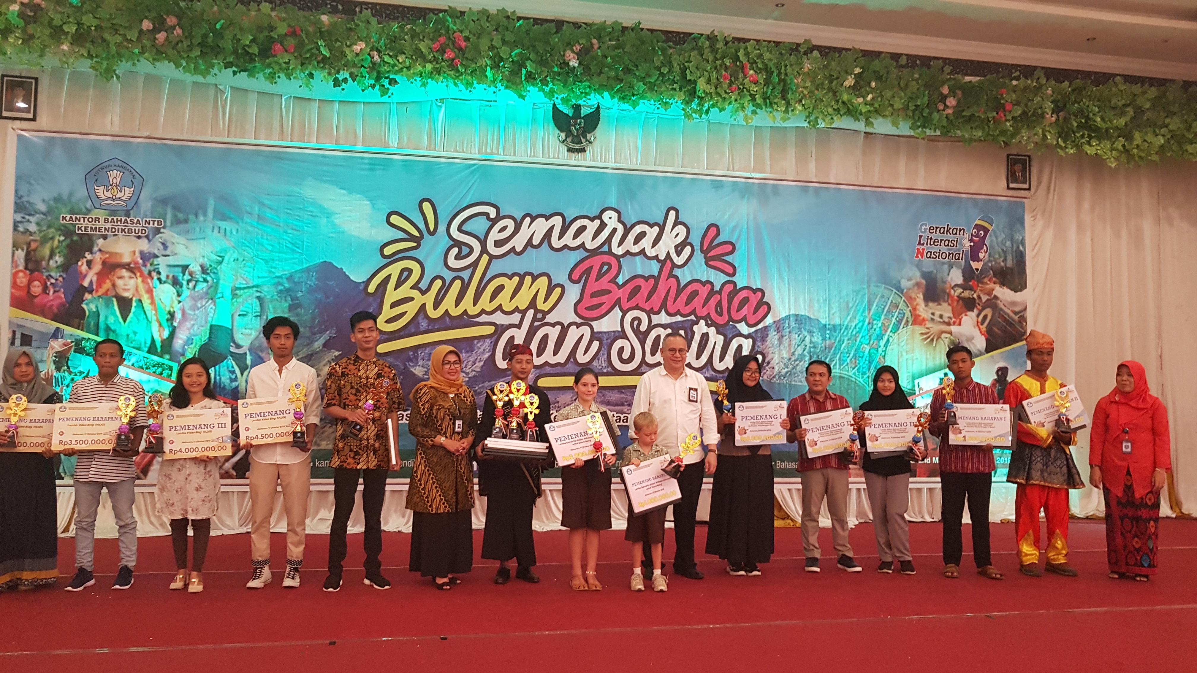 Puncak Semarak Bulan Bahasa dan Sastra NTB 2019