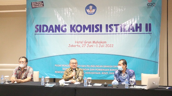 Sidang Komisi Istilah Kedua Tahun 2022