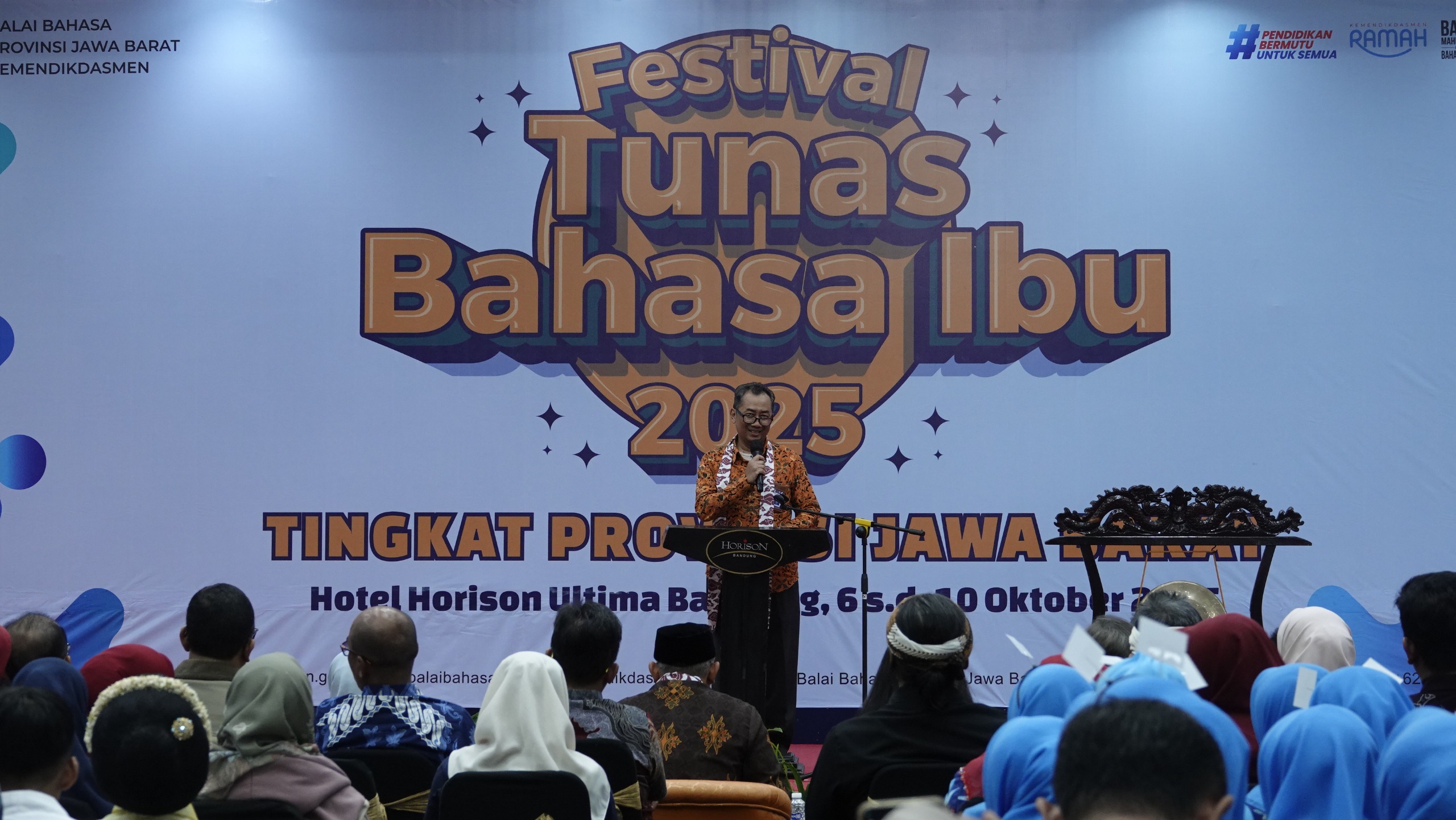 Pelestarian Bahasa Sunda Dimantapkan dengan Festival Tunas Bahasa Ibu 2025