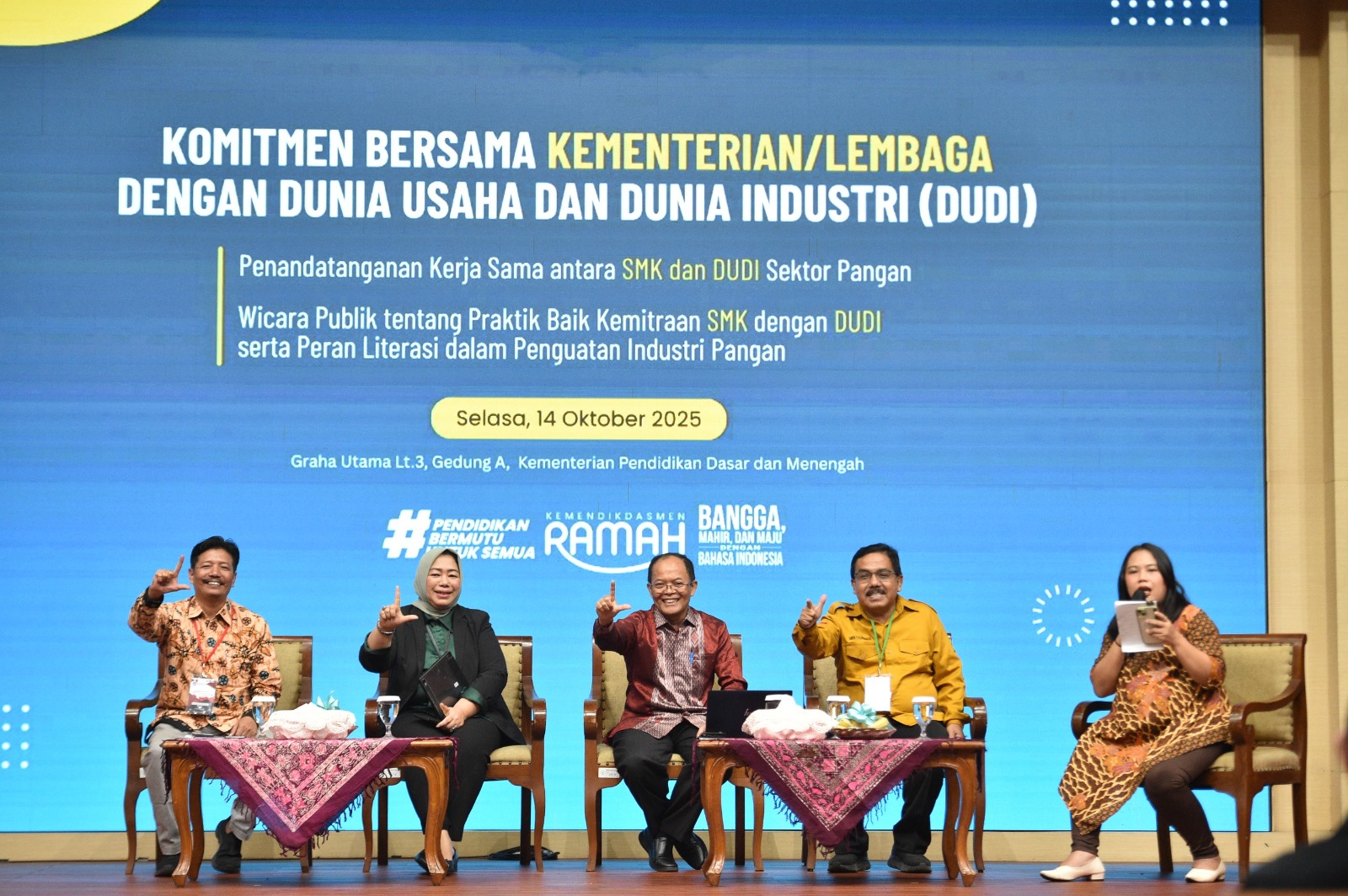 Kemendikdasmen Perkuat Integrasi Literasi dan Pendidikan Vokasi untuk Ekosistem Pangan Nasional