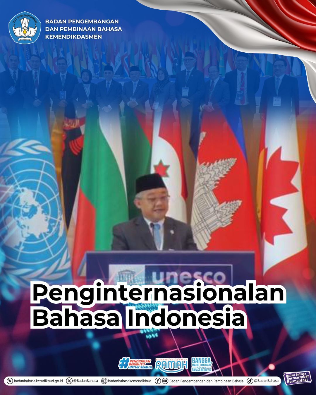 Menilik Sejarah Bahasa Indonesia Menjadi Bahasa Resmi di Sidang Umum UNESCO