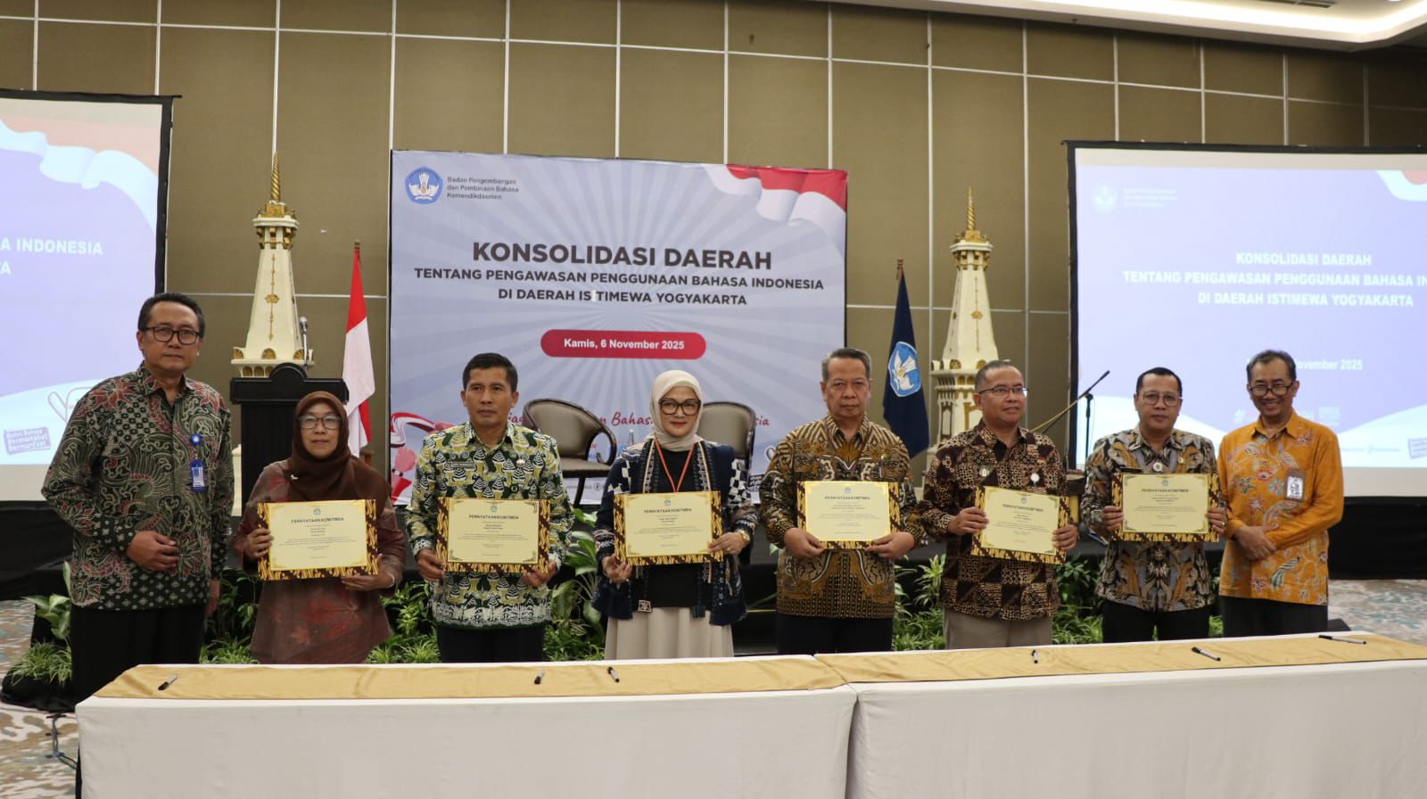 Kemendikdasmen Ajak Pemerintah Daerah Yogyakarta Bersinergi Menegakkan Ketertiban Bahasa Indonesia