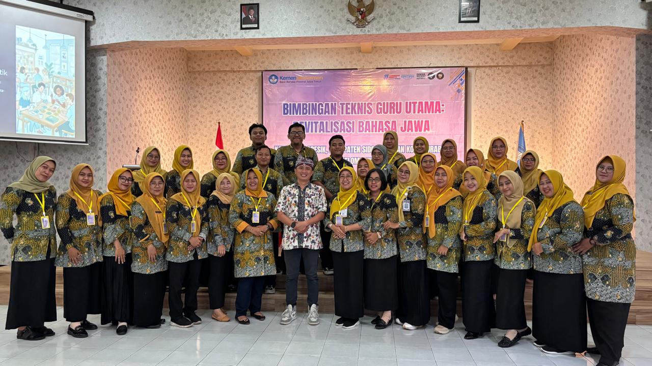 Perkuat Pelestarian Bahasa Jawa, BBP Jatim Libatkan 80 Guru  dalam Bimtek Guru Utama Gelombang II