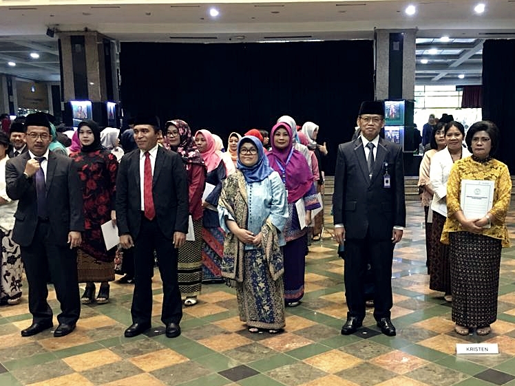 Pelantikan Pejabat Badan Pengembangan Bahasa dan Perbukuan Kementerian Pendidikan dan Kebudayaan