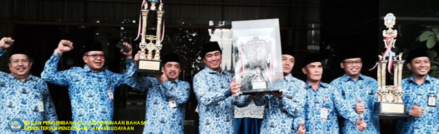 Badan Bahasa Raih Juara Umum Ketiga