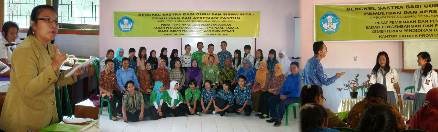 Bengkel Sastra Badan Bahasa Memberikan Pelatihan Menulis dan Mengapresiasi Pantun bagi Guru dan Siswa SLTA di Bengkulu