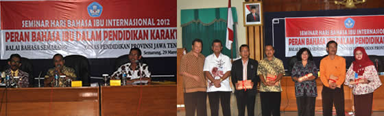 Balai Bahasa Semarang Menggelar Seminar Hari Bahasa Ibu