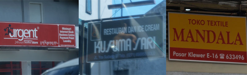 Badan Bahasa Melakukan Pemantauan Penggunaan Bahasa di Media Luar Ruang di Surakarta