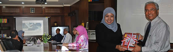 Delegasi Singapura Mengunjungi Badan Bahasa