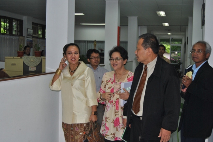 Wamendikbud Bidang Kebudayaan Mengunjungi Badan Bahasa