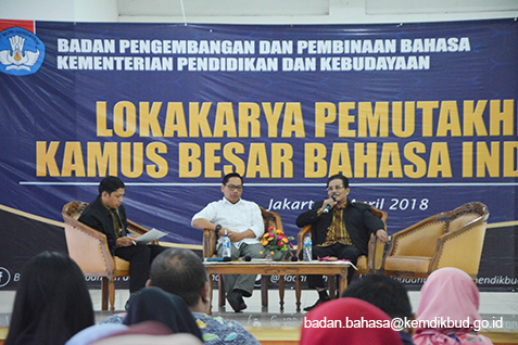 Langkah Kerja Pemutakhiran KBBI Edisi V