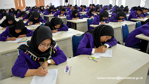 Mahasiswa Universitas Pakuan Ikuti Tes UKBI