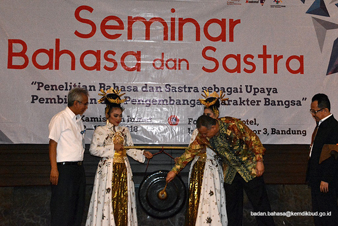Badan Bahasa Ajak Peneliti Turut Serta Meningkatkan Pengembangan Karakter Bangsa Melalui Bahasa