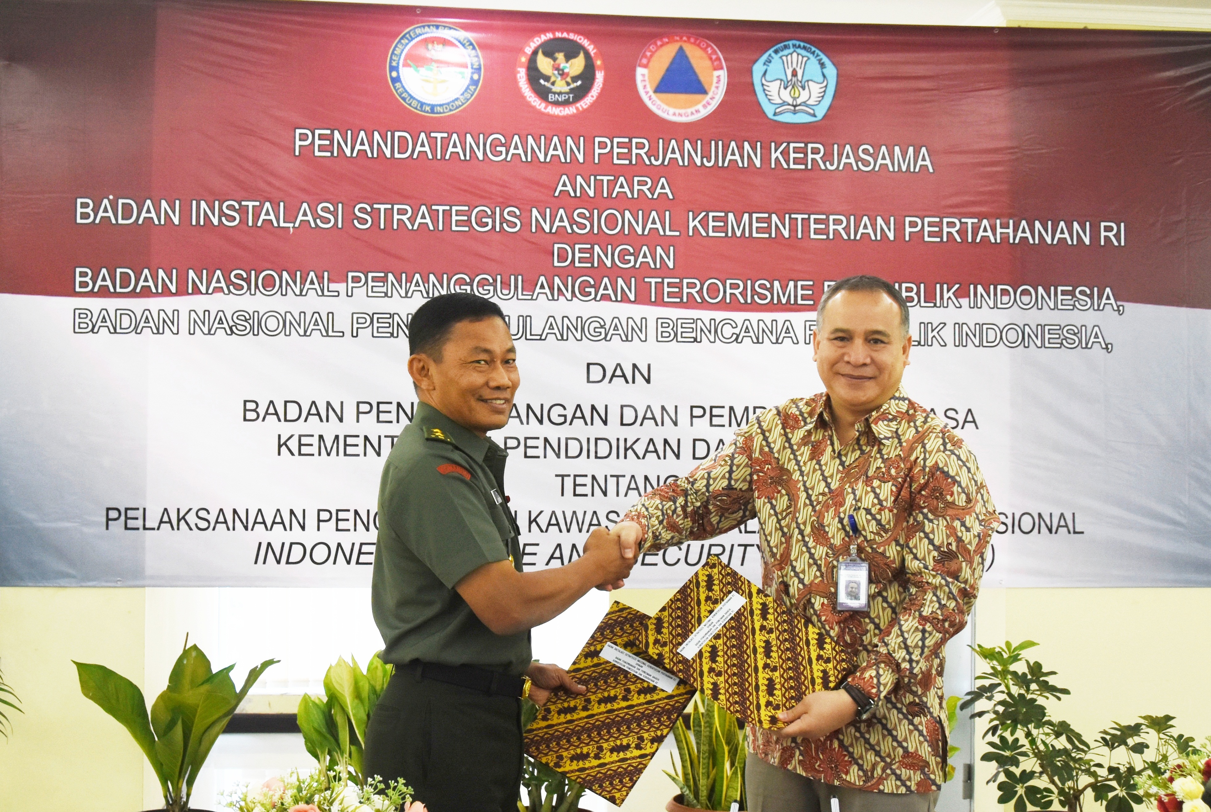 Penandatanganan Perjanjian Kerja Sama Pengelolaan Kawasan IPSC