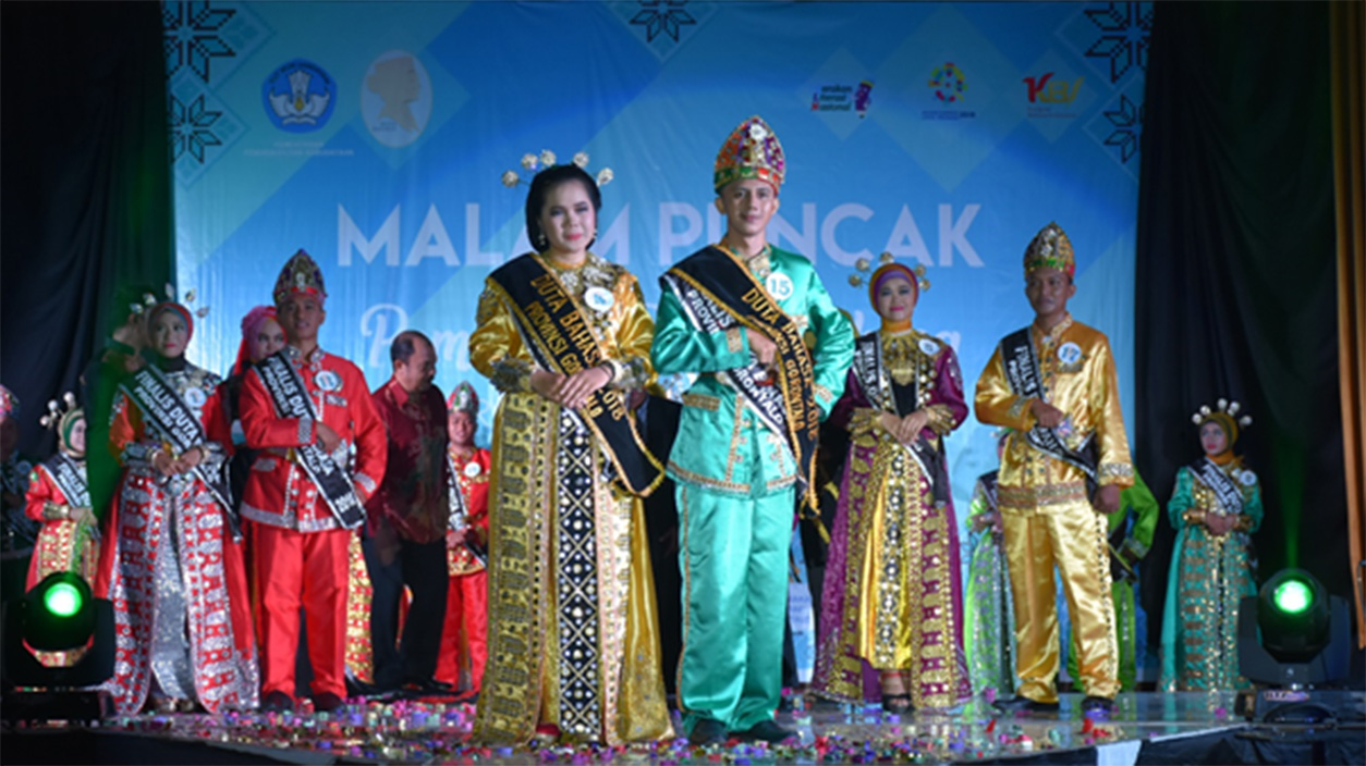 Semarak Pemilihan Duta Bahasa 2018 di Gorontalo