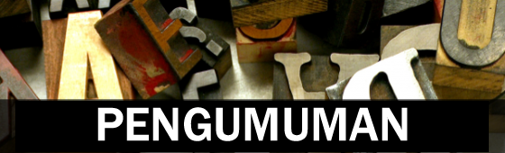 Pengumuman Hasil Seleksi Buku Calon Peserta Munsi II