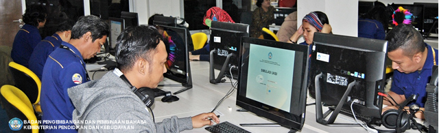 Wartawan Metro TV Ikuti UKBI di Kantor Badan Bahasa