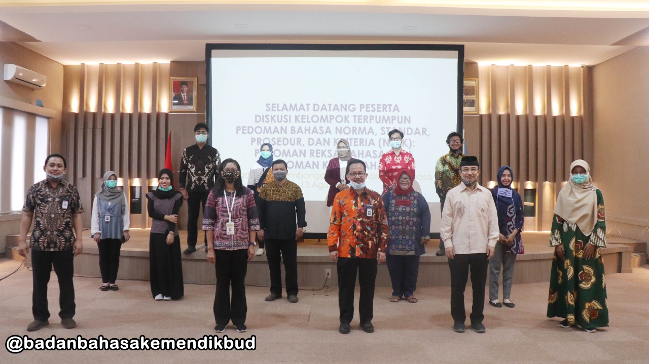 Badan Bahasa Menggelar DKT Reksa Bahasa dan Krida Bahasa untuk Menguatkan Peran Duta Bahasa