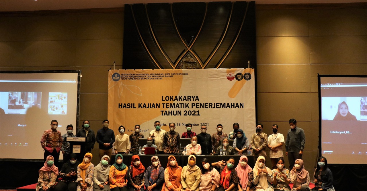 Badan Pengembangan dan Pembinaan Bahasa Gelar Lokakarya Hasil Kajian Tematik Penerjemahan Tahun 2021