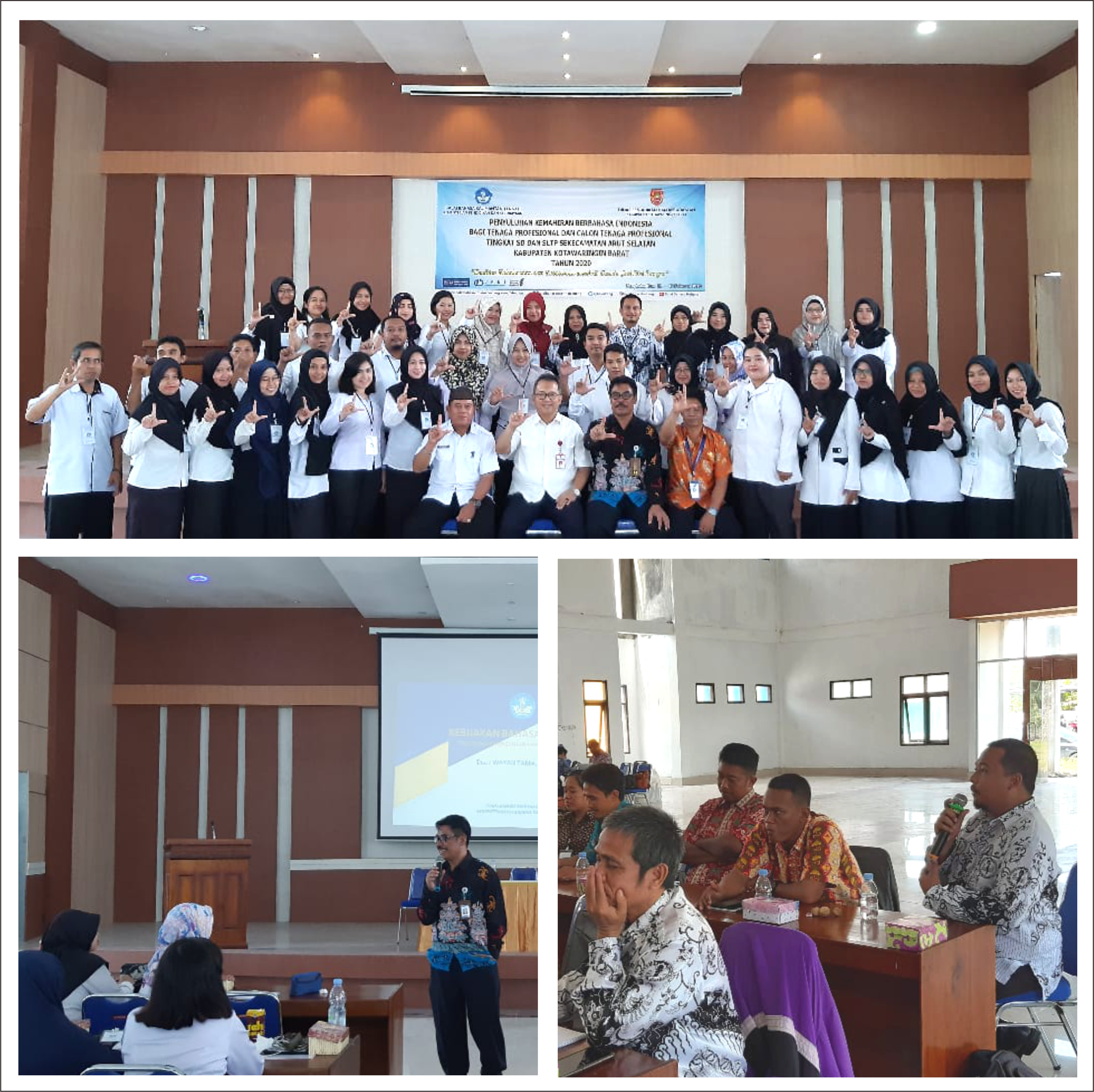 Sinergi Balai Bahasa Kalimantan Tengah dan Dinas Pendidikan Kabupaten Kotawaringin Barat dalam Peningkatan Kompetensi Berbahasa Indonesia