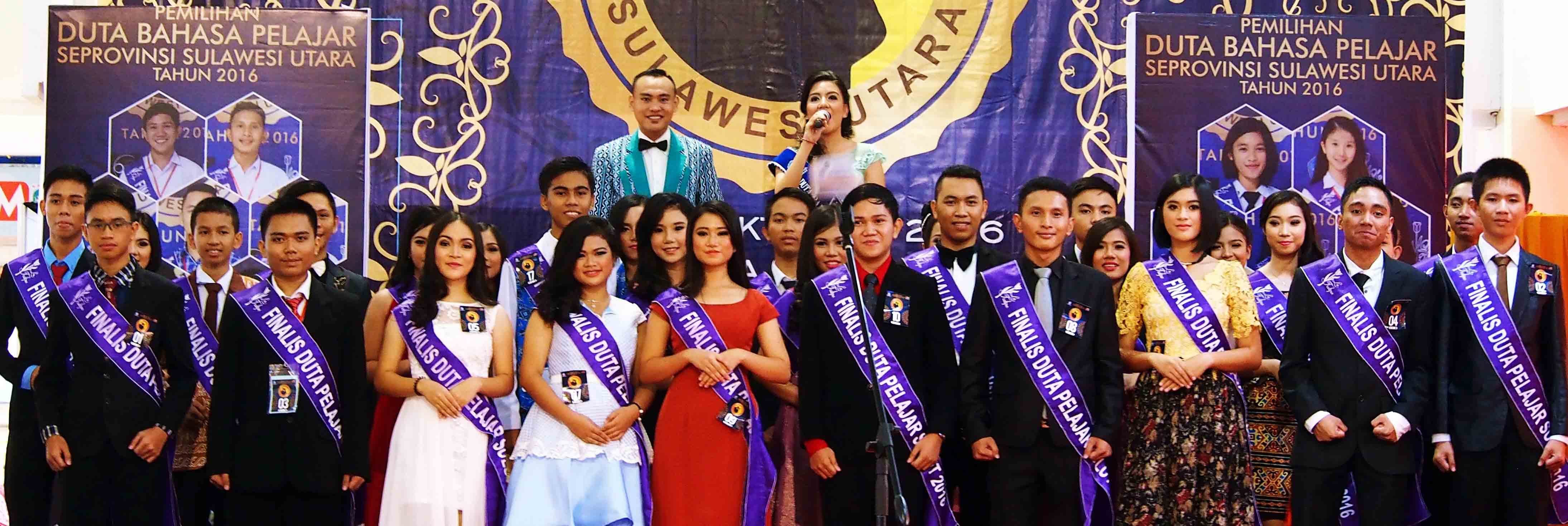 Semarak Duta Bahasa Pelajar 2016 di Manado, Sulawesi Utara