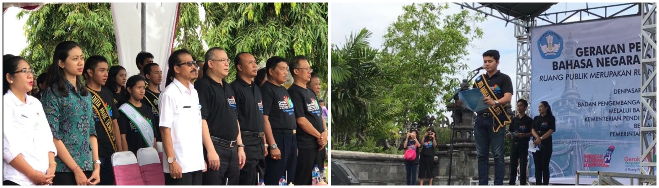 Deklarasi Pengutamaan Bahasa Negara di Ruang Publik di Denpasar, Bali