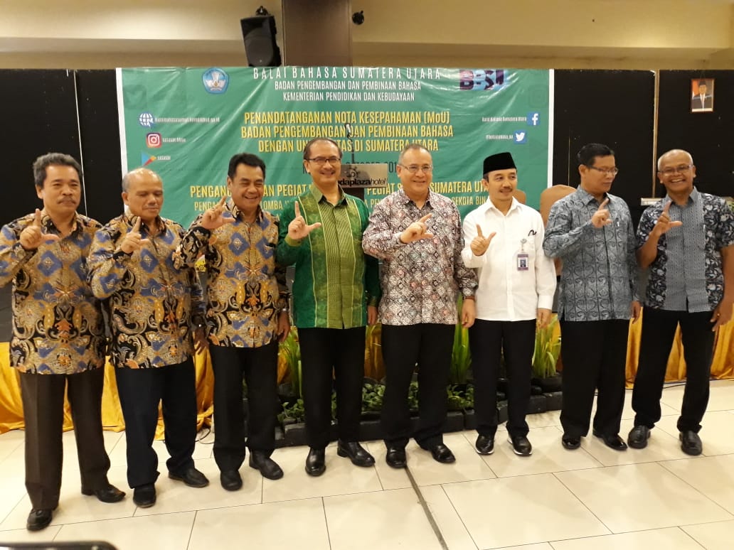 Penandatanganan Nota Kepahaman dengan Empat Universitas di Sumatra Utara