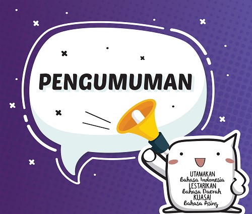 Penundaan Pengumuman Seleksi Penulis Bahan Bacaan Literasi dalam Rangka Gerakan Literasi Nasional Tahun 2022